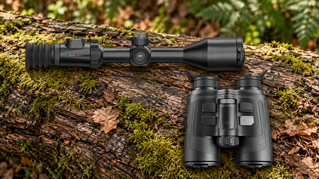 NocPix 8K Technology - New Omni H35R Multispectral Thermal Binoculars and Nite Pro D50R Digital Night Vision