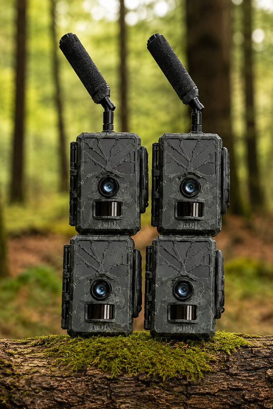  Zeiss Secacam 1 Cellular Trail Camera - Four Pack Bundle 