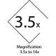 Magnification for HikMicro Alpex