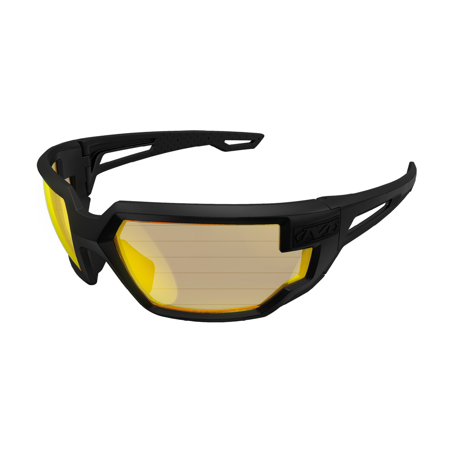 Mechanix Wear Type-X Tactical Eyewear – Black Frame/Amber Lens