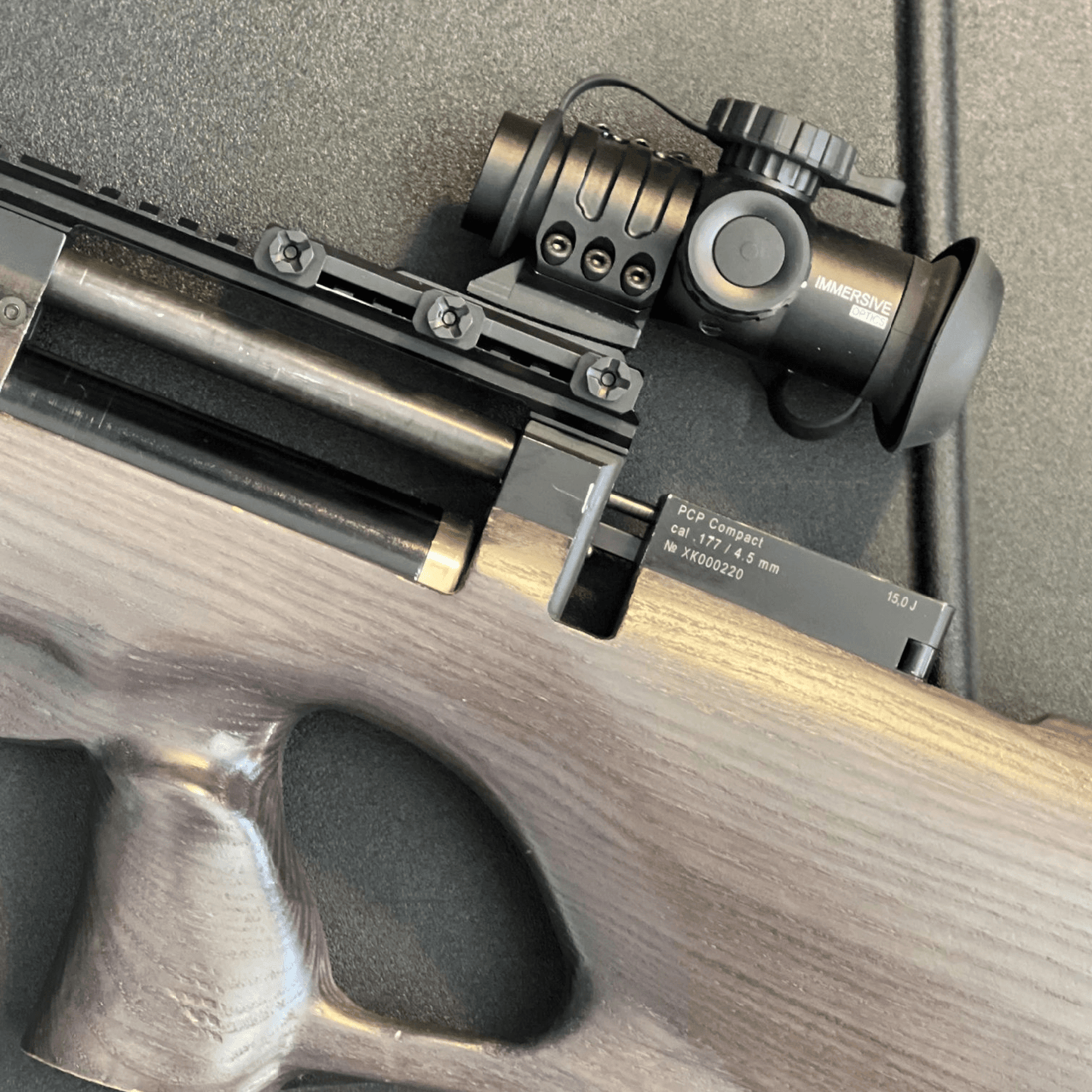 Immersive Optics 10x24 Prismatic Riflescope – Mildot Extended with MOA Adjustable Mounts