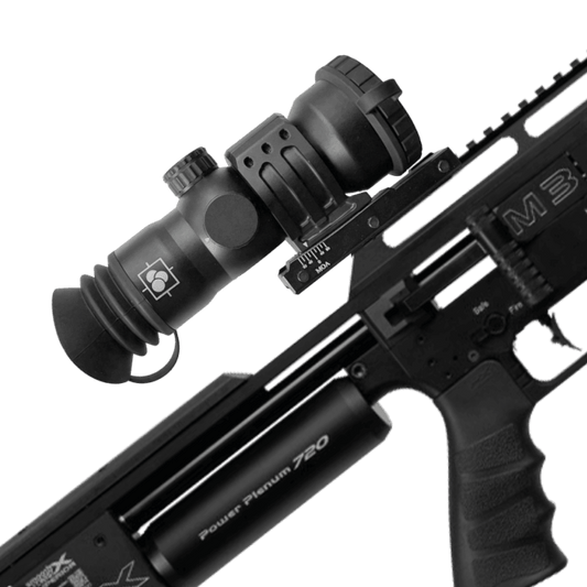  Immersive Optics 14x50 Prismatic Scope  with MOA Adjustable Mounts 