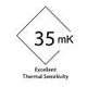 HikMicro Sub 35mk NETD sensitivity 