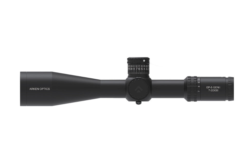 Arken Optics EP5 Gen 2 7-35x56 FFP VPR MOA 34mm Riflescope
