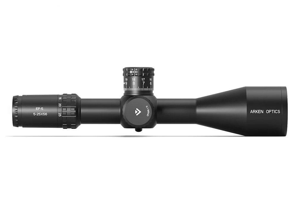 Arken Optics EP-5 5-25x56 FFP VPR MOA 34mm Riflescope
