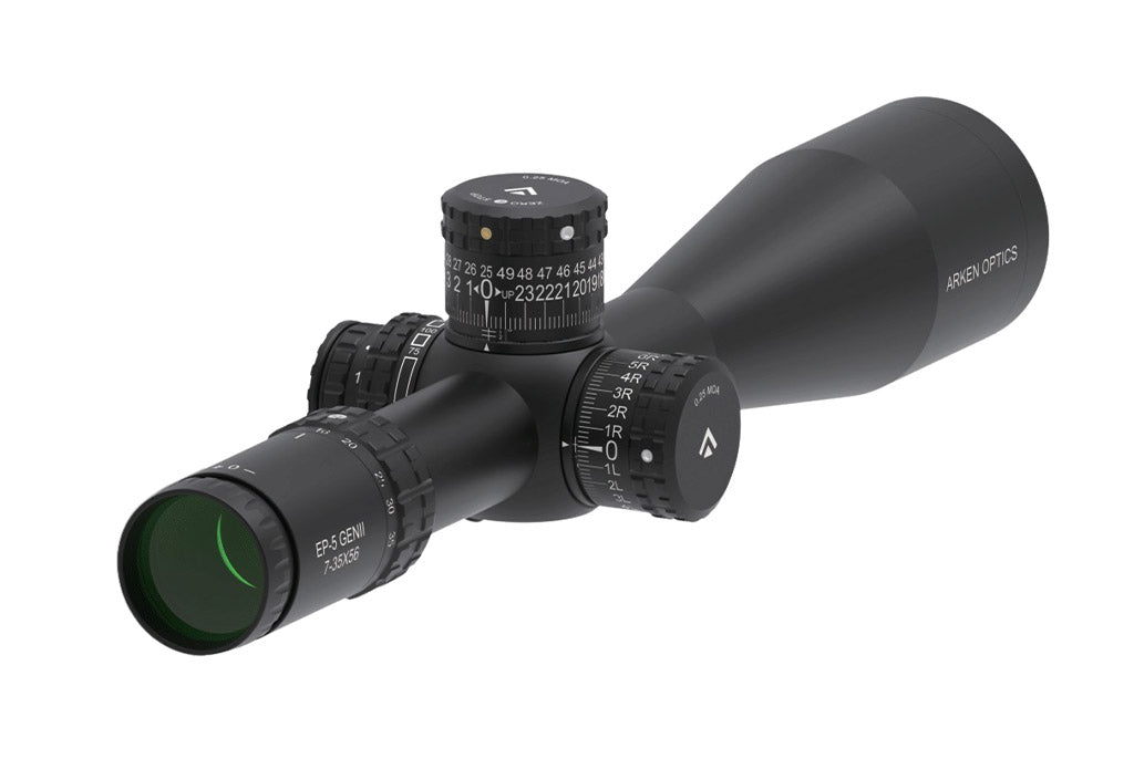 Arken Optics EP5 Gen 2 7-35x56 FFP VPR MOA 34mm Riflescope