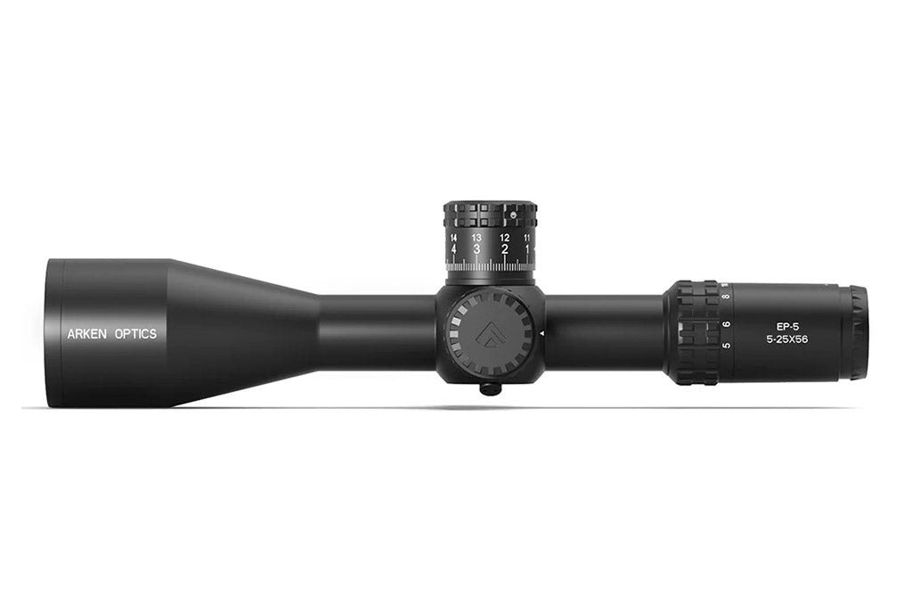 Arken Optics EP-5 5-25x56 FFP VPR MOA 34mm Riflescope