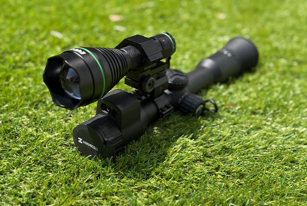 HikMicro Alpex 4K Lite A40EL LRF BlackOut IR Bundle