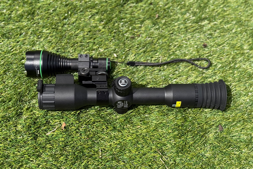 HikMicro Alpex 4K Lite A40EL LRF BlackOut IR Bundle