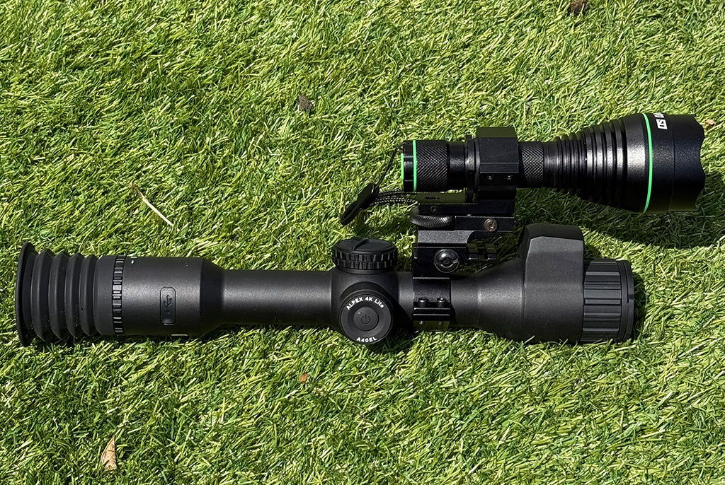 HikMicro Alpex 4K Lite A40EL LRF BlackOut IR Bundle