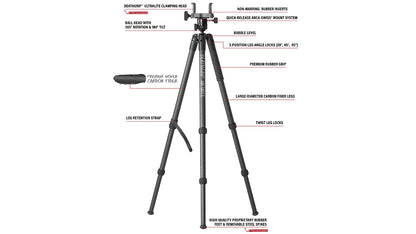 BOG Death Grip Infinite Carbon Fibre Tripod System