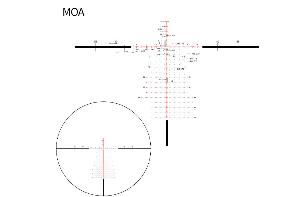 DNT Optics TheOne 7-35X56 FFP Illuminated TOR - Zero Stop - 34mm Riflescope