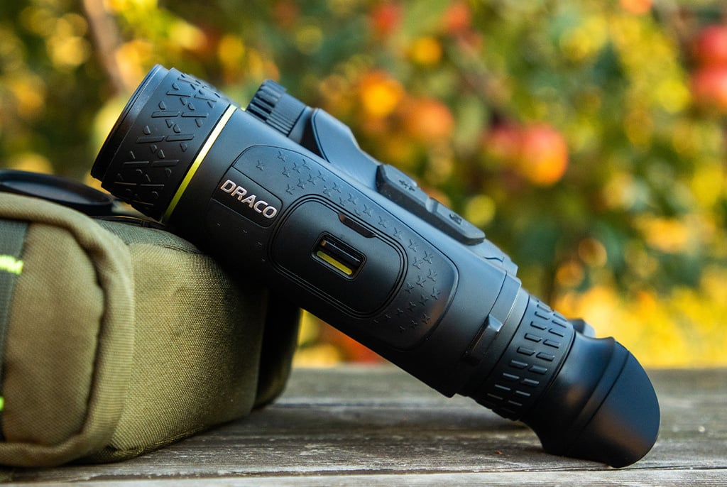 Pixfra Draco D225-4K Multispectral Binos + Pixfra Volans LRF Day & Night Bundle
