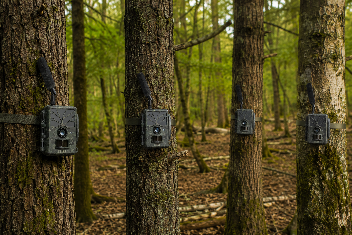 Zeiss Secacam 1 Cellular Trail Camera - Four Pack Bundle