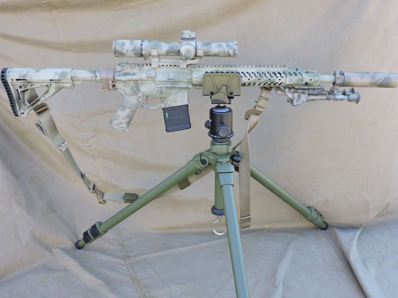 HOG Saddle MOD 7 Precision Tripod Mount