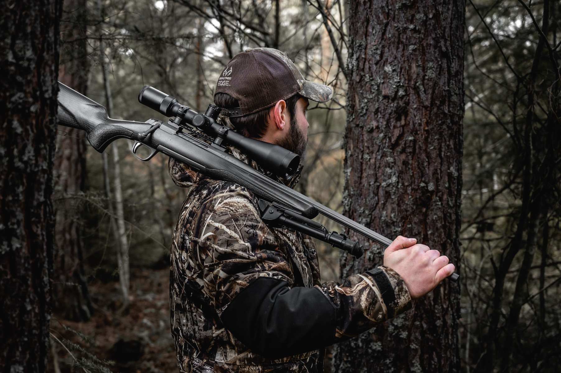 WULF Hurricane SFP Illuminated Half Mildot 0.1MRAD Side Focus Locking Turrets Rifle Scope