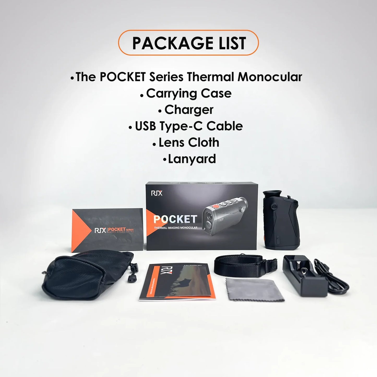 RIX Optics POCKET K2 Thermal Monocular