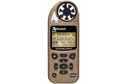 Kestrel 5700X Elite Weather Metre with Applied Ballistics and LiNK