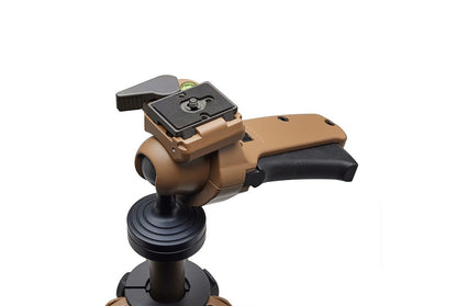 Manfrotto ALPHA S.H.O.T. Carbon Grip PRO Shooting Tripod
