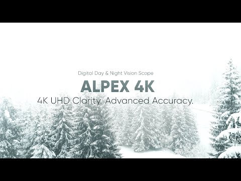 HikMicro Alpex LRF 4K A50EL Digital Day and Night Vision Riflescope