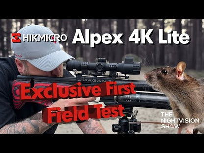 HikMicro Alpex 4K Lite A40EL LRF Digital Day and Night Vision Scope