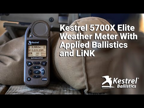 Station Météo Kestrel 5700X Elite Avec Balistique LiNK, Neuve Sous Emballage
