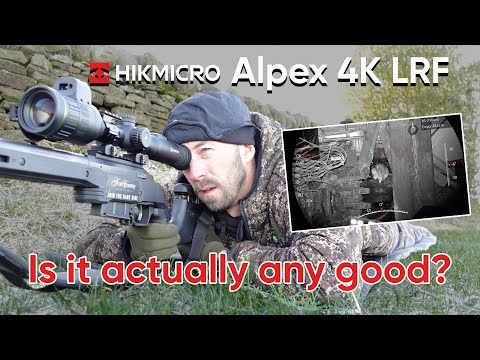 HikMicro Alpex LRF 4K A50EL Digital Day and Night Vision Riflescope