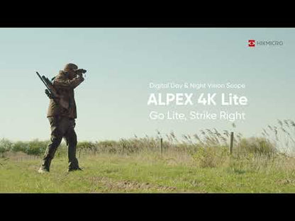 HikMicro Alpex 4K Lite A40E Digital Day and Night Vision Scope