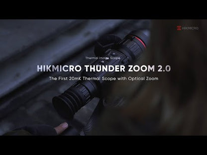 HikMicro Thunder Pro Zoom TQ60Z 2.0 Thermal Riflescope with Optical Zoom