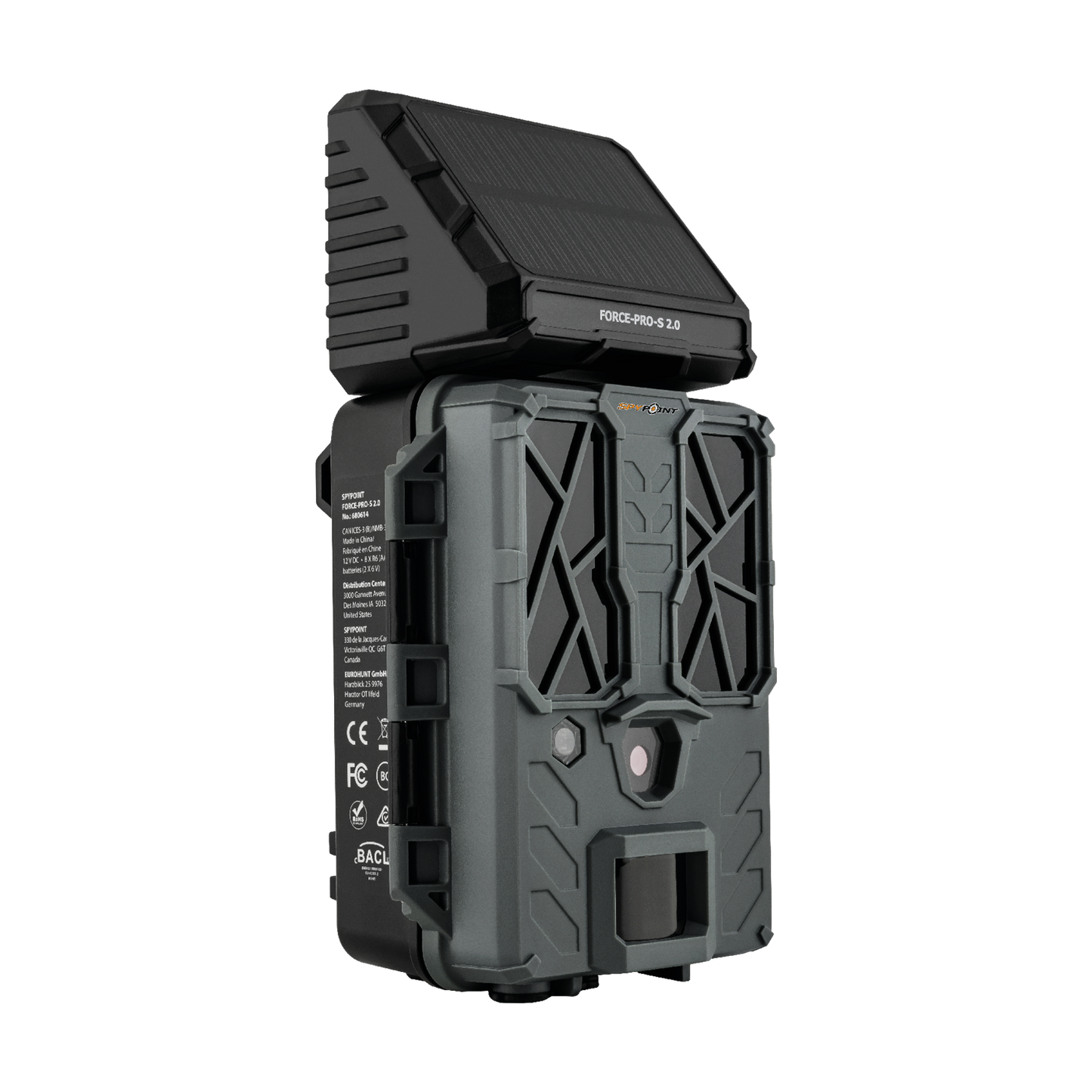 SPYPOINT FORCE-PRO-S 2.0 Solar Wildlife Camera