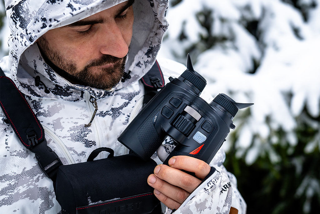 NocPix Quest L35R Thermal Imaging Binoculars with LRF