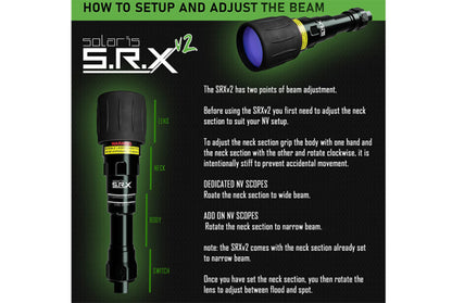 Solaris SRX V2 Laser Infrared illuminator