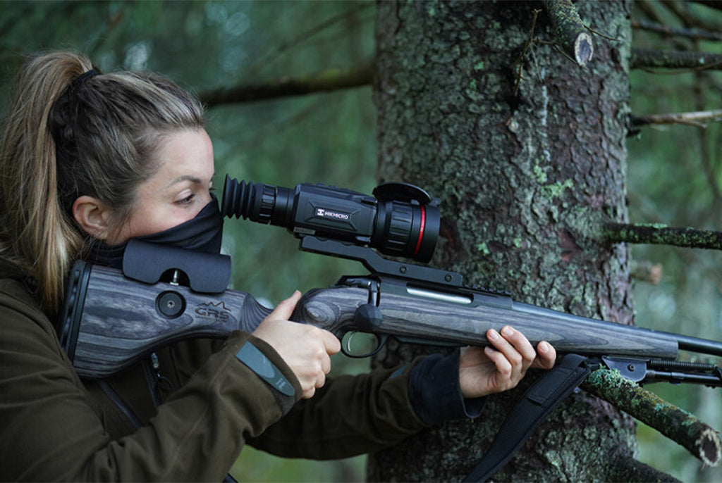 HikMicro Thunder Pro Zoom TQ60Z 2.0 Thermal Riflescope with Optical Zoom