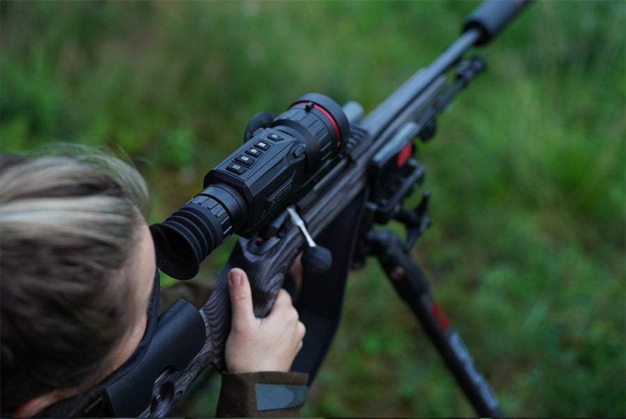 HikMicro Thunder Pro Zoom TQ60Z 2.0 Thermal Riflescope with Optical Zoom