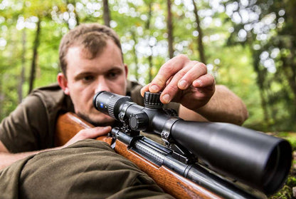 Zeiss Conquest V4 Riflescope 4-16x44 with ZBi Reticle and External Elevation Turret