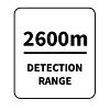Infiray 2600m detection range 
