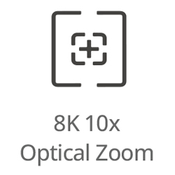 8k Camera with optical zoom