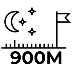 900m Pulsar Detection Range