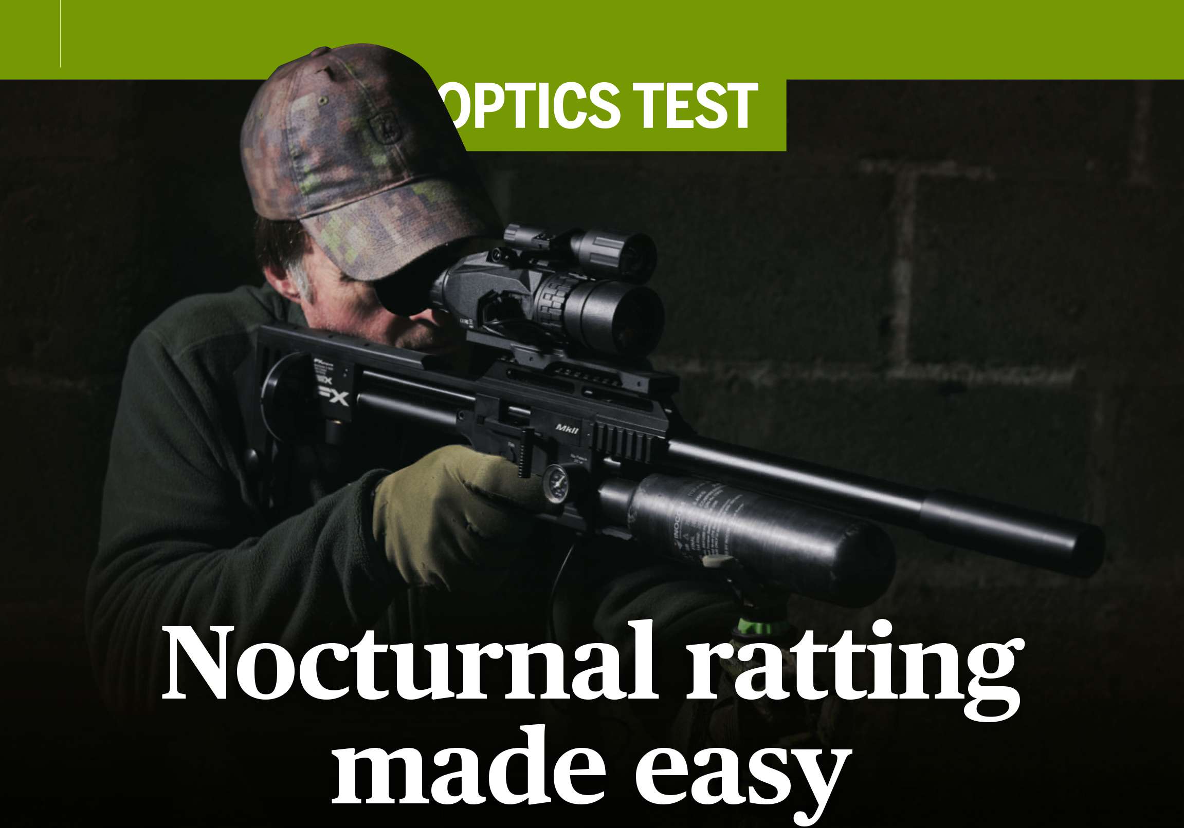 Mat Manning tests the Sightmark Wraith 4K Ultra day/night scope