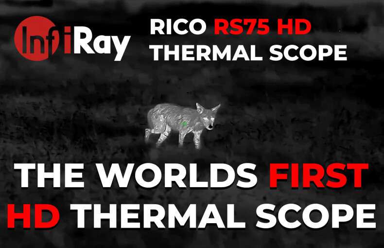 Infiray RICO RS75 HD Thermal Scope 1280x1024 High Definition Thermal
