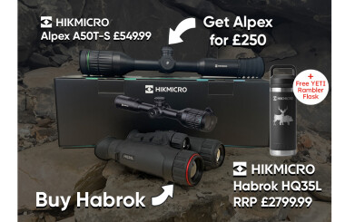 HikMicro Habrok Bundle with an Alpex A50-S for only £250